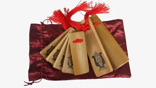 有布袋子的快板免抠