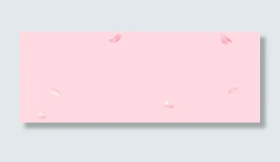 粉底粉色花瓣海报背景