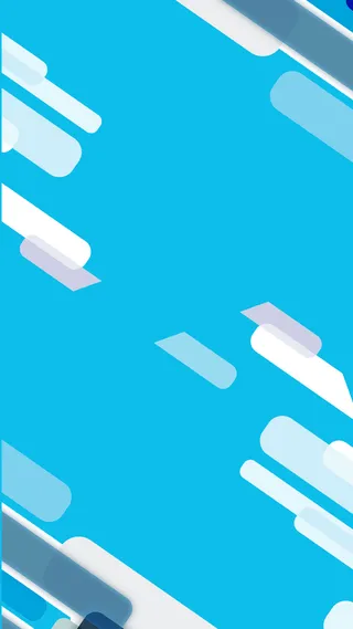 蓝色科技几何H5分层背景高清