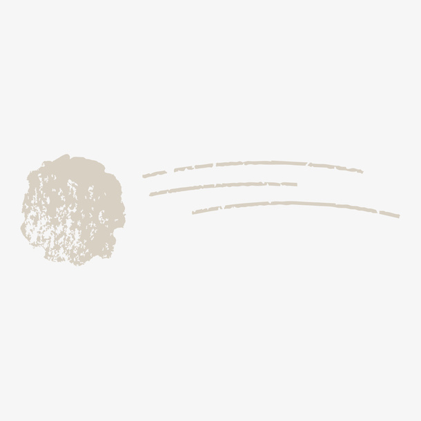 卡通手绘陨石免抠