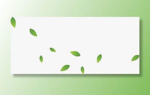 绿叶漂浮免抠漂浮叶子元素