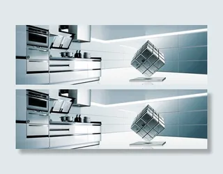 整体厨房背景banner