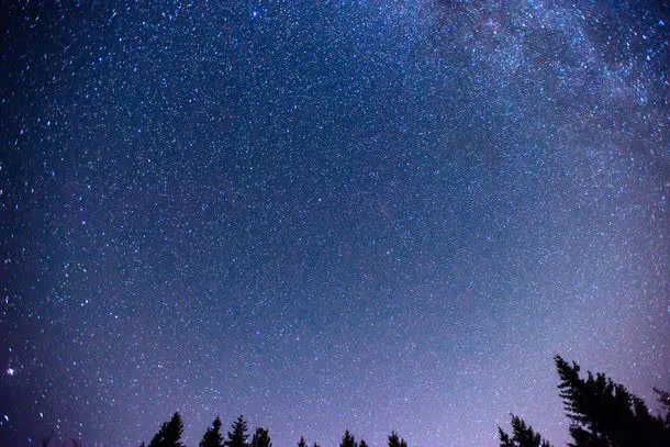 美丽星空风景免抠