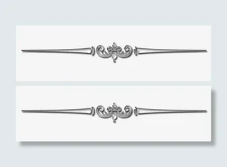 装饰箭头水晶花边免抠