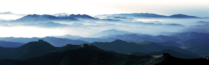 登山中国山海报背景高清