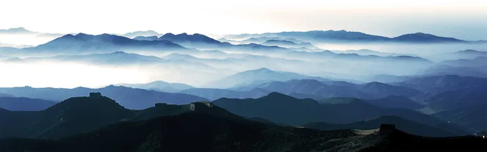 登山中国山海报背景高清