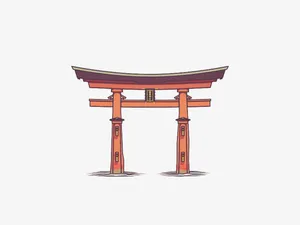 中国风城楼免抠