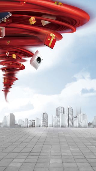 炫酷大气推广促销海报H5背景高清