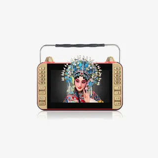 夏新（Amoi）老人看戏机黑色免抠