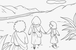 旅行的女孩免抠