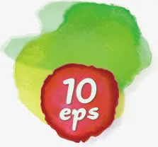 中国风晕染矢量图免抠