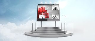 成功人士演讲舞台高清