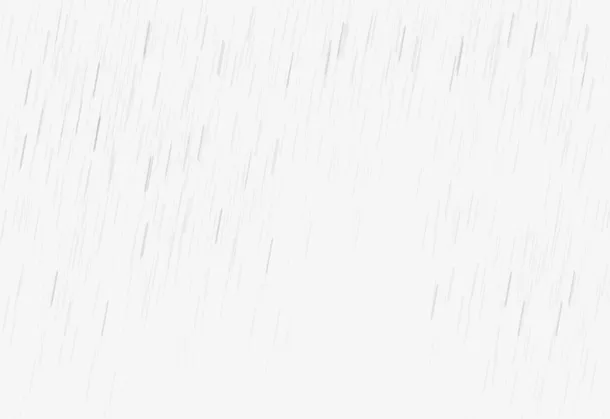 手绘下雨天免抠
