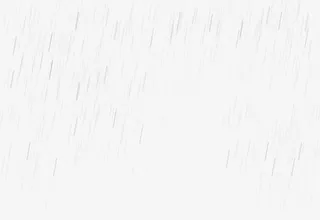 手绘下雨天免抠