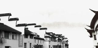 中国风江南建筑免抠