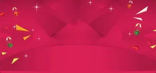 红色几何漂浮背景高清