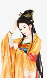 古代美女免抠