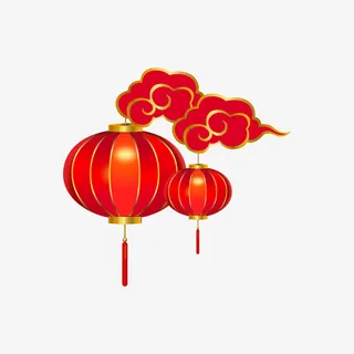 古代灯笼免扣图免抠