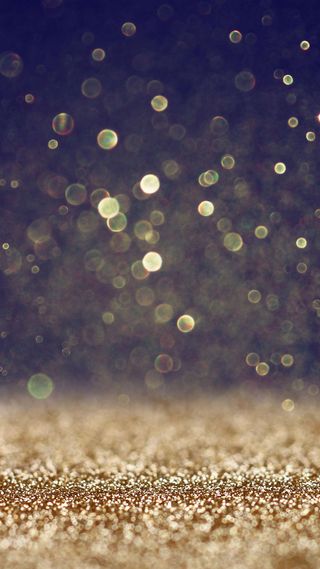 金色光效梦幻H5背景高清