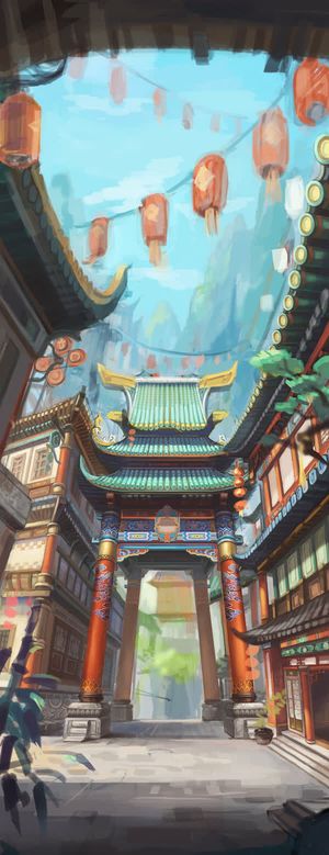 高高轩挂的大红灯笼免抠