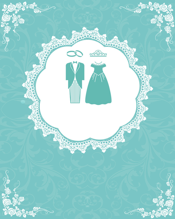 蓝色迎宾牌留影区背景高清