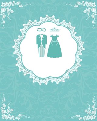 蓝色迎宾牌留影区背景高清