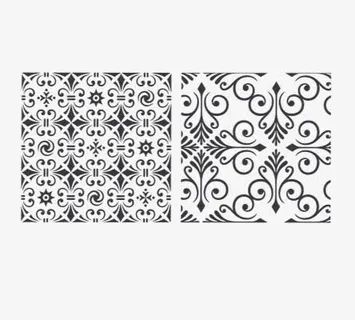 欧式底纹花纹边框免抠