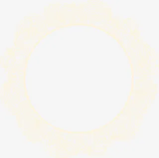 卡通手绘复古圆环边框免抠