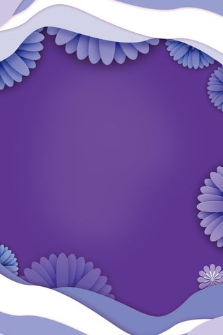 紫色春季新品上市促销海报高清