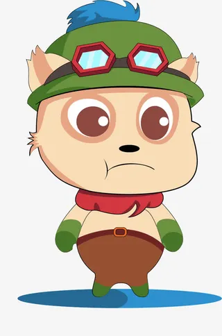 倔强的卡通羊免抠