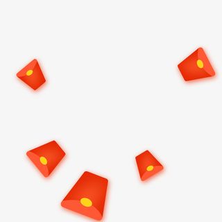 赚钱节日红包元素图免抠