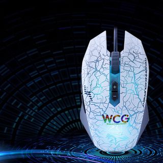 蓝色炫光鼠标主图高清