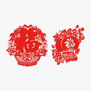 红灯笼矢量免抠