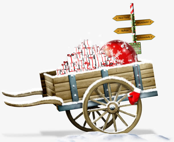 淘宝素材 圣诞节素材 圣诞老人免抠