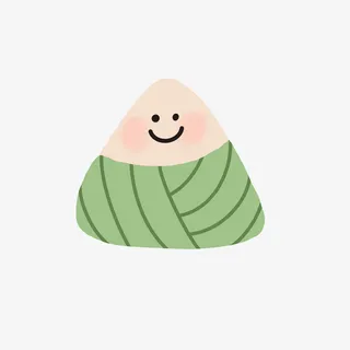 可爱卡通粽子端午节免抠