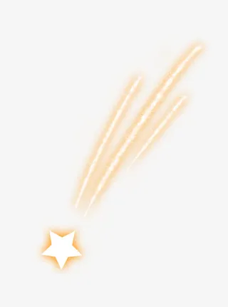 星星闪光光辉免抠