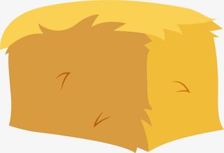 丰收季节稻草堆免抠