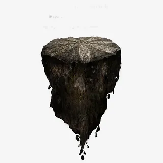 创意立体山体图免抠