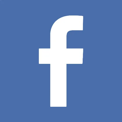 Facebook简单的社会媒体图标免抠