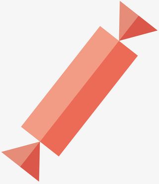 一个粉色的糖果免抠