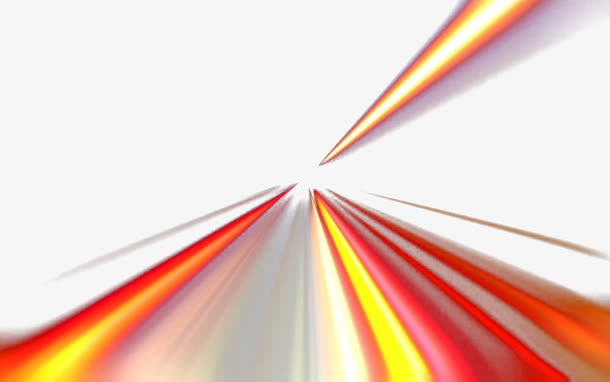 红色公路速度光线免抠