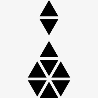 吊坠小多边形图标免抠