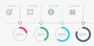 商业信息图表图片模板下载免抠