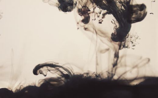 烟雾水墨创意主图免抠