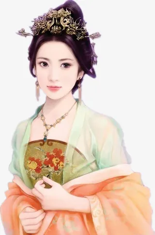 古代美女免抠