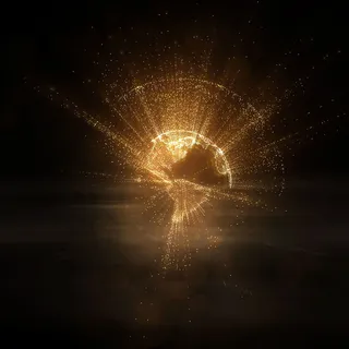 金色光效背景高清