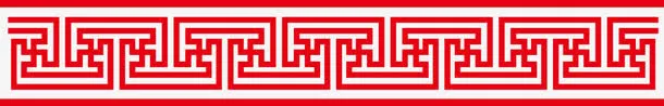中国风复古花纹边框免抠