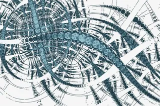 矢量蓝色光效免抠