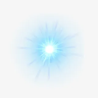 蓝色发光效果免抠装饰效果特效元素