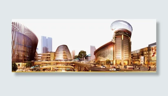 深圳城市夜景免抠